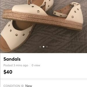 Studded Sandals